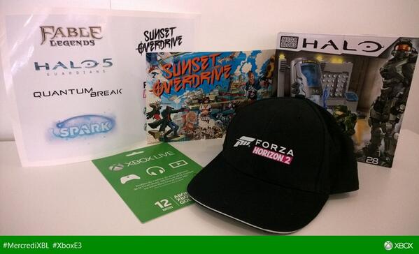 XboxFR's tweet image. #RT et #Follow pour gagner 1 pack collector #XboxE3 avec de nombreux cadeaux ! #MercrediXBL #XboxOne