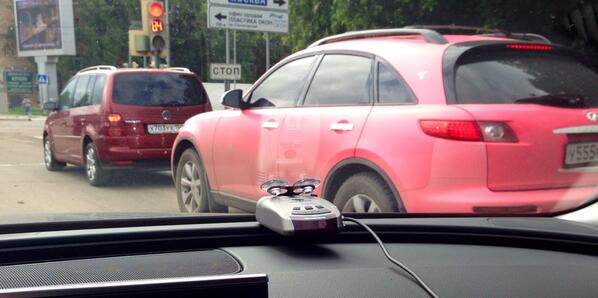 А что, разрешили сплошную тонировку?!