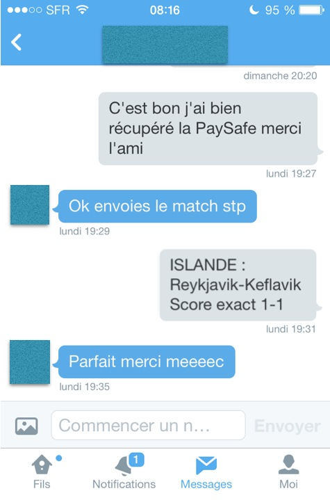 ParionSp_Truque's tweet photo. Toujours pas de problèmes hier soir ! Côte à 8.5 qui passe !
J'ai qu'un mot a dire : BOUM !!! 💣 http://t.co/sefrD5HvYR