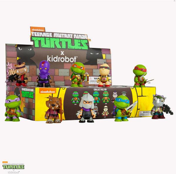 Blister ブリスター בטוויטר 予約開始 キッドロボットのタートルズ オシャレでカッコいい3インチのミニソフビフィギュア Http T Co Leepzhnkb6 ブリスターパックとトレーディングフィギュア仕様で登場 Http T Co Isxddqa3v4