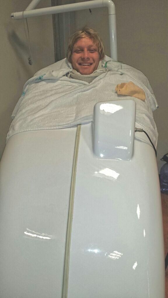 Devin Oosthuizen #postmatchrecovery #Ozone <a href="/Stuart_Kings/">Stuart Weir</a> <a href="/KingsRugby/">Kings Rugby</a>  <a href="/SouthernKings/">Southern Kings</a>