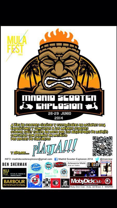 feel_presents's tweet photo. Colaboramos con @MSECREW música y scooters en Madrid a finales de junio ¡Anímate a participar! http://t.co/YatoihGGAj
