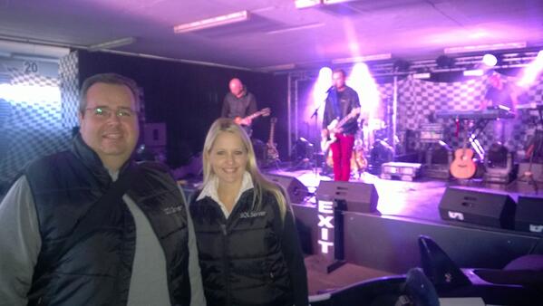 Thavash's tweet image. With Prime Circle at the #sqllaunch