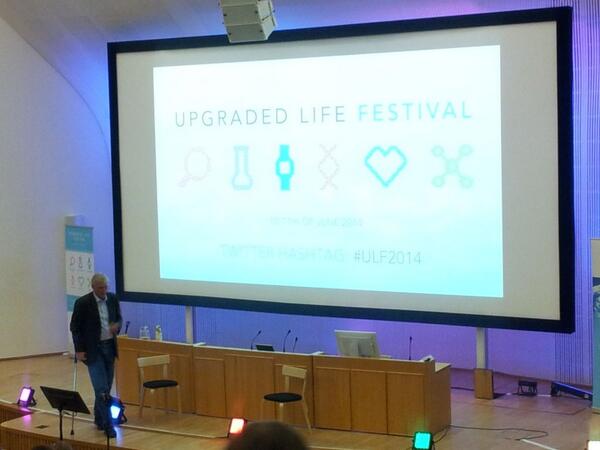 JaakkoLemberg's tweet photo. Anssi Vanjoki: "The future looks bright for the wellness technology - keep on developing!" #ULF2014 #quantifiedself http://t.co/rk6Cka1ccd
