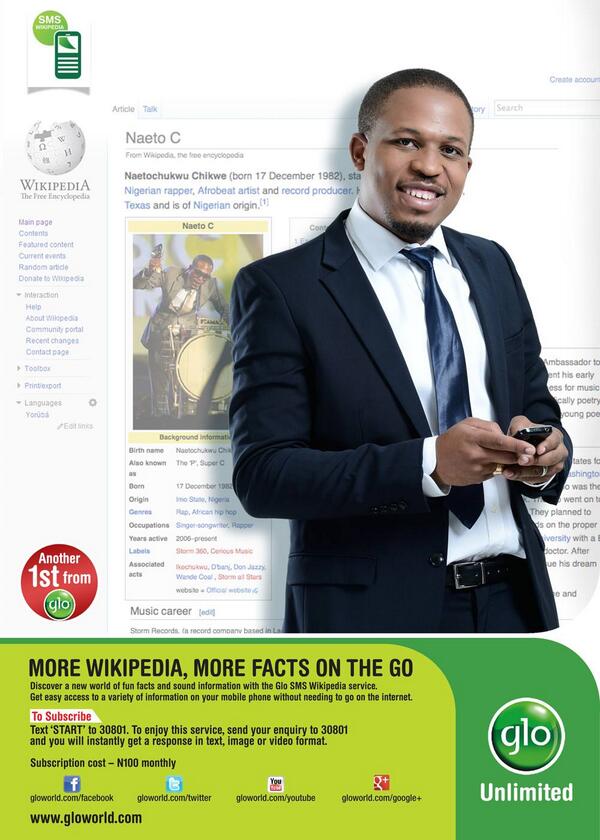 GloWorld's tweet photo. To register on #GloSMSWiki, text "Start" to 30801. Ts & Cs Apply. @NaetoC #Another1stFromGlo #SMSWiki #SearchWeb http://t.co/98skSU5Uho