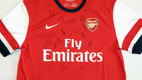 Arsenal's tweet photo. #ArsenalPrizes just got bigger. Next up we're giving away a SIGNED #ARSENAL SHIRT - are you ready?! http://t.co/jwsnb5mA6o