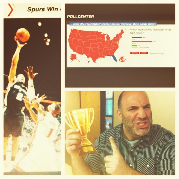 rebelong's tweet photo. @JohnPoitevent @Skedersha ..Or it might be a great time to practice humility :) #GoSpursGo #BeatTheHeat #wecanclose http://t.co/8NLe4X8S76