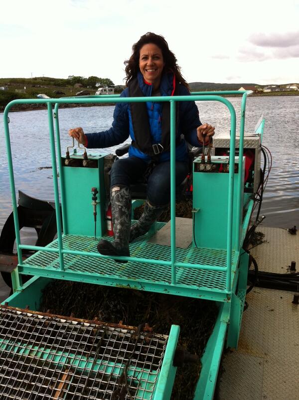 "<a href="/ishgaskincare/">ishga</a>: <a href="/JuliaBradbury/">Julia Bradbury I HAVEN'T BOUGHT BLUE TICK💙</a> we loved having you :-) " thanks Martin &amp; team seaweed for showing us island life!