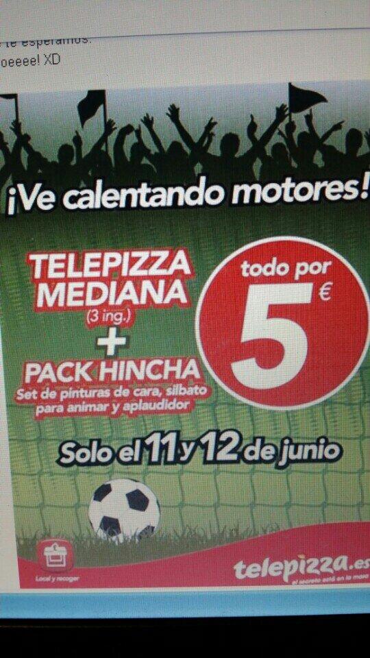 TelepizzaCuenca's tweet photo. Llevatelo todo por 5€. #SuperPack FAV RT http://t.co/SRoT9GrjZ9