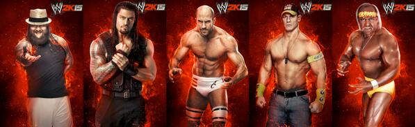WWE 2K15: John Cena, Bray Wyatt, Hulk Hogan, Cesaro & Roman Reigns Confirmed with Pictures