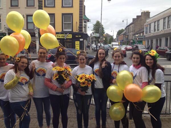 A huge thanks to all who supported NTHM on Sunflower Days, and to the TY students who helped decorate Nenagh.