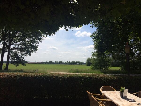 Prachtig #Landelijk uitzicht #Terras #Vechdal