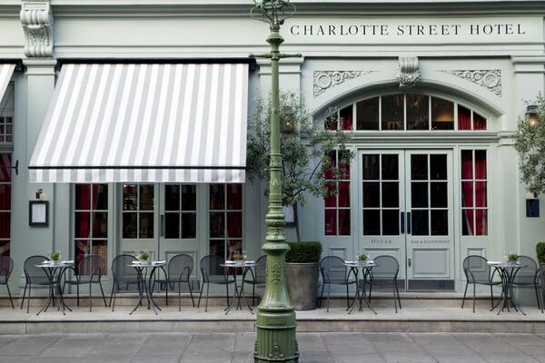 Our outdoor terrace seats wont stay looking like this for long. #alfresco #london