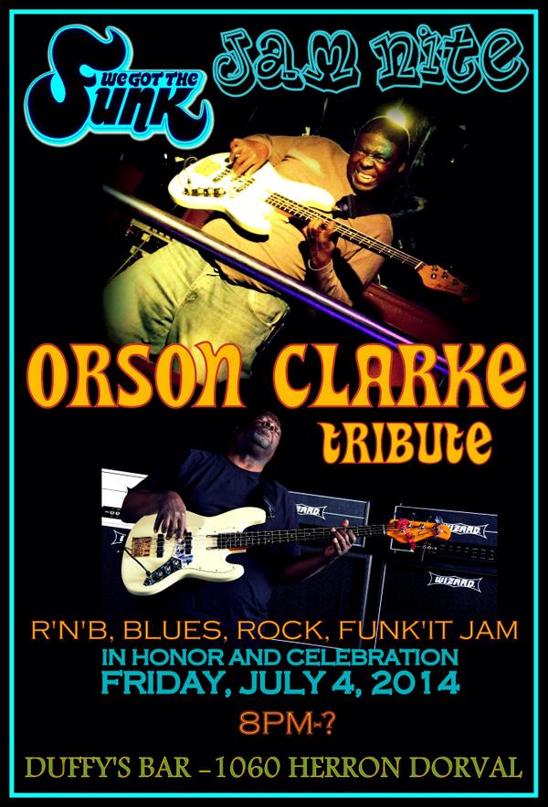 rtists's tweet image. July the 4th: Come Celebrate: In Honor of #OrsonClarke facebook.com/events/6514438…