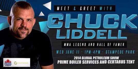 Iceman crushing high diesel prices between 1-4 at the <a href="/Certarus/">Certarus</a> <a href="/PrimeBoiler/">Prime Boiler Services</a> booth #GPS14 <a href="/ChuckLiddell/">Chuck Liddell 🥶</a> #letsdothis