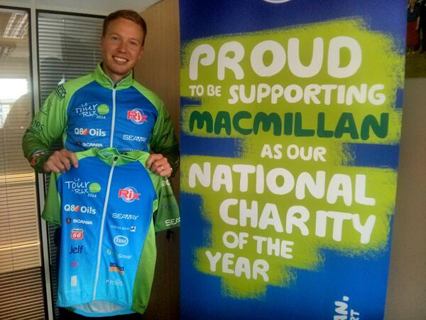 Rixpetroleum's tweet photo. The #tourderix is only 4 days away and the riders gear has turned up! Phew Thanks to our sponsors and @TigerFrogTri http://t.co/KWVIea0ib1