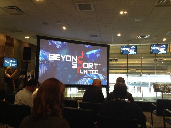 PartnersAmerica's tweet photo. Excited to be at @BeyondSport today! #SameTeam #PartnersFellows @A_Ganar http://t.co/owoQWcgrl2