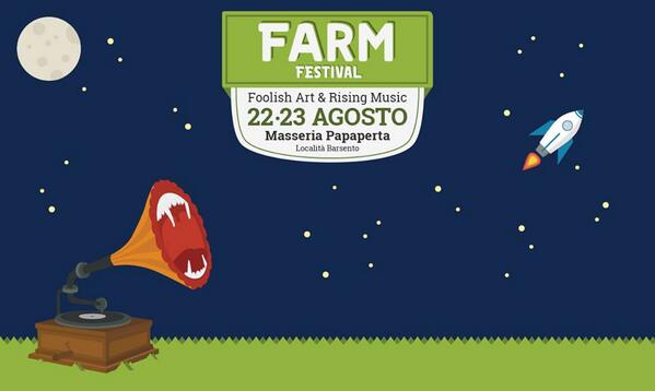 NotaMarco's tweet image. Presto un po' di notizie su FARM Festival! 
Intanto segnatevi le date, non si sa mai ;-) 
#FarmPuglia @PBPcultural