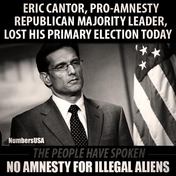 Eric Cantor to step down as Majority Leader on July 31