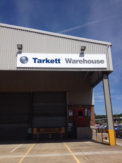 HuttonDesign's tweet image. Very happy to have #tarkett signs signed off and delivered. Thanks to @MedashLtd for print. @GroupTarkett @TarkettUK