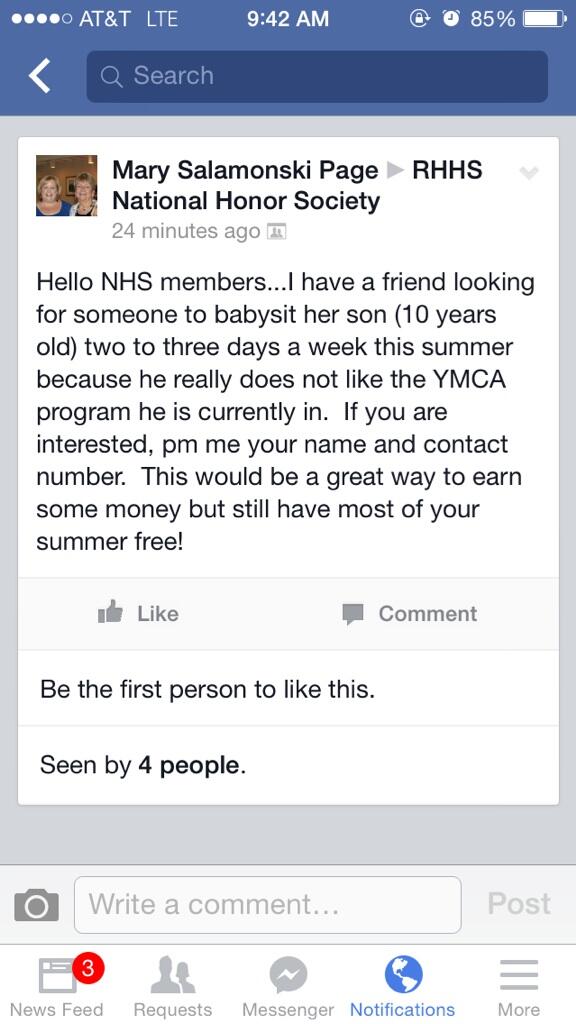 RHHSNHS's tweet image. Need a summer job?