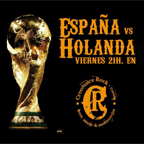CreedenceRock's tweet photo. Nos vemos el próximo viernes para jalear a #LaRoja No faltes! http://t.co/fnIVk4I7Ec