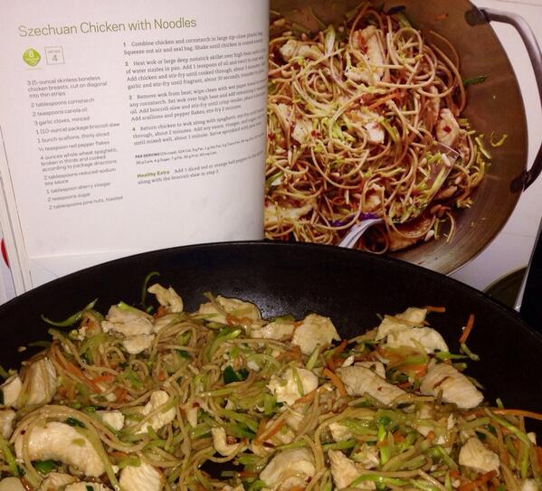 silbrazil's tweet photo. Be ready Brody! Chinese Food Weight Watchers style.... Healthy, satisfying, and delicious! See you soon! http://t.co/AsfvkKEQQc