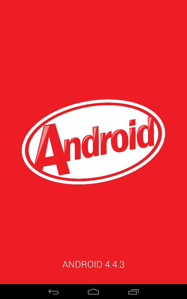 Toyrandomness's tweet image. Yeah!! KitKat 4.4.3!!
#android #AndroidKitKat #android443 #kitkat443 #nexus #nexus7