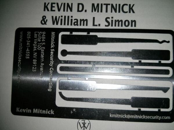 ross bonner on twitter business card lock pick set kevin