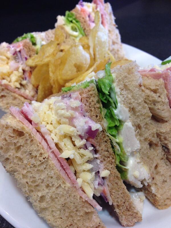 hushcoffee's tweet image. RT this picture of our famous Chicken and Bacon Club and you might win one! We'll pick a winner on Friday #freelunch