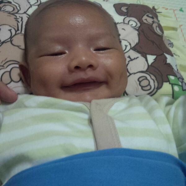 His smile is my happyness... love you son *edisibegadang :)