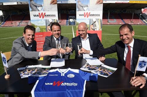 Van Wanrooij Bouw &amp; Ontwikkeling (<a href="/vanwanrooijbv/">Van Wanrooij</a>) nieuwe hoofdsponsor #FCDenBosch: bit.ly/1kOTmYW