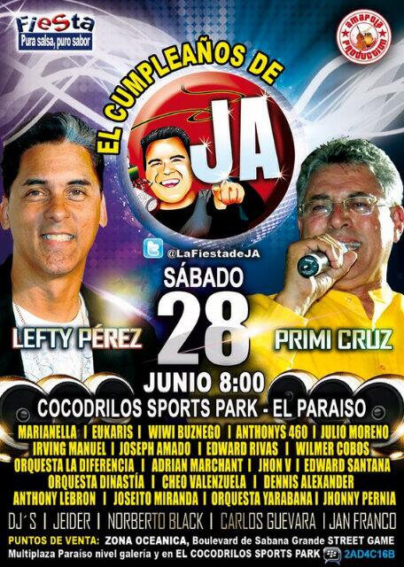 IMPELABLE IMPELABLE IMPELABLE!LLENAZO LLENAZO!!!@LaFiestadeJA <a href="/IrvingManuel/">Irving Manuel</a> <a href="/CheoValenzuela/">Cheo Valenzuela.</a> @460anthonys <a href="/Dennysalsa/">Dennys Alexander 🌹</a>