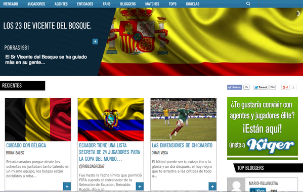 kiqer10's tweet photo. ¿Ya entraste al Blog Mundialista de Kiqer? ¡¡Las 32 selecciones en el mejor análisis de los expertos!! #Brasil2014 http://t.co/S0II3O6zc2