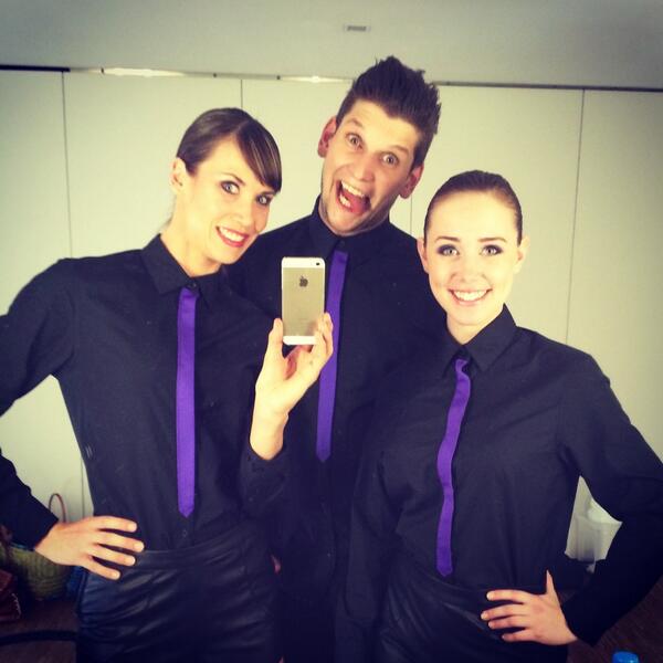 LouiseMoroder's tweet photo. Showtime :) @MartinMoroder http://t.co/73pUBC2DOw