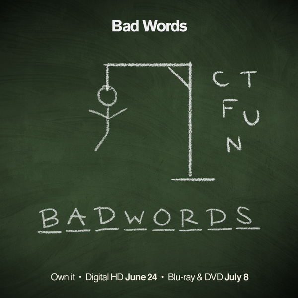 BadWordsMovie's tweet photo. Don't be a dumbass. What other words could you make with all the letters given? #BadWords http://t.co/NwwY7ho6A5