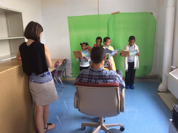Behind the scenes of green screen with <a href="/mineo_katherine/">Katherine Mineo</a> @bsepe7