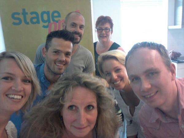 Deze leermeesters kozen vanmiddag niet voor zon maar voor hun ontwikkeling! Top! <a href="/Kenwerk/">Kenwerk</a> #stageprofs #stageselfie