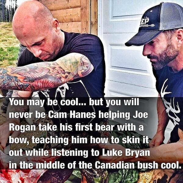 skullboundtv's tweet photo. You may be cool but....  @joerogan @CamHanes http://t.co/t8nf1PNJz0