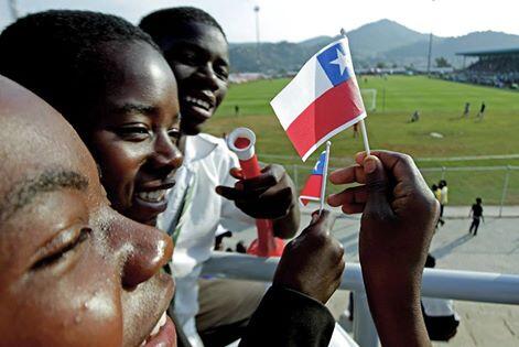 Dejemos una imagen de calidez, de orgullo,amistosa en el mundial,sigue nuestro icono que nos unirá a todos VAMOSCHILE