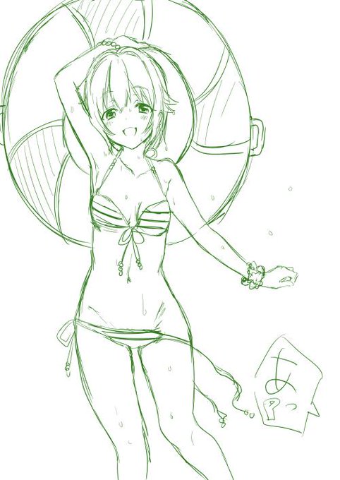 水着幸子らくがき 