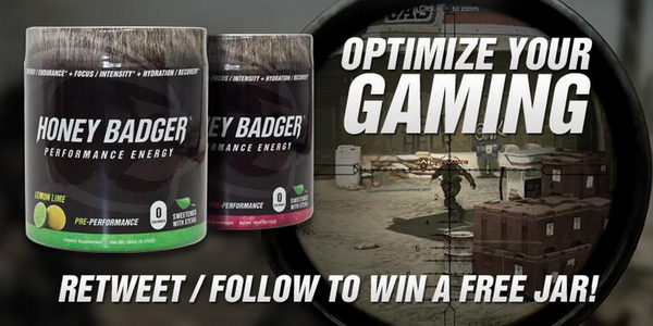 Laced Up Lauren (@laceduplauren) on Twitter photo RT for a chance to win a FREE Jar of #HoneyBadger. Must be following myself & <a href="/HoneyBadgerES/">Honey Badger eSports</a> to enter! RT for a chance to win a FREE Jar of #HoneyBadger. Must be following myself & <a href="/HoneyBadgerES/">Honey Badger eSports</a> to enter!
