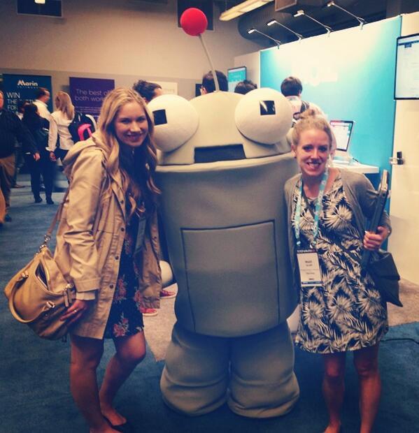Marchex's tweet photo. Marchexers had some fun at the @Moz booth at @SMX Advanced today. Look at this little guy! #smx #seattle http://t.co/FM9oJtTV8y