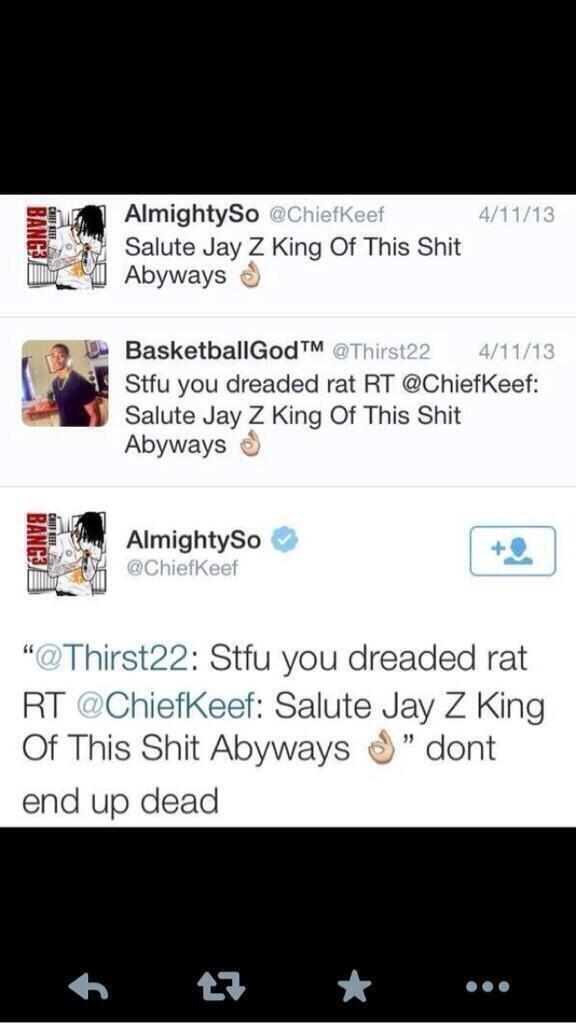 Chief keef took it 0 to 100 real quick