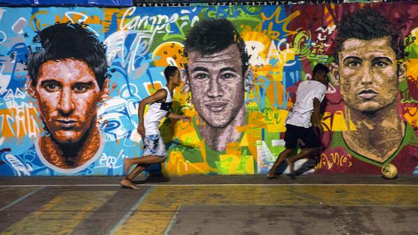 FOXSports's tweet photo. The #WorldCup starts tomorrow! 

Save the date: 10 group stage games you can't afford to miss: http://t.co/eaGTMwPWbb http://t.co/Ml4fsAsQnR