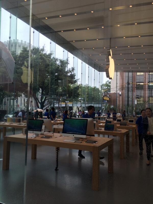 Applestore表参道 Twitter Search