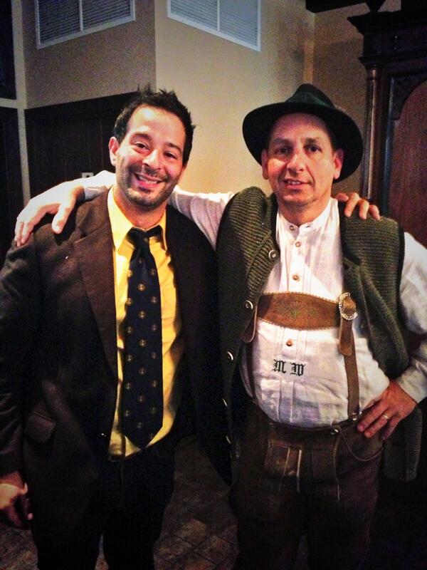ProstChi's tweet photo. The best wurst maker with the best mixologist in Chicago! When 2 worlds collide you get #ProstPerfection http://t.co/Z9QyLt3JFv