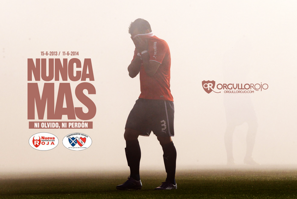 OrgulloRojoWeb's tweet photo. #IndependienteEsDePrimera #NuncaMas http://t.co/SY47B6DXhD