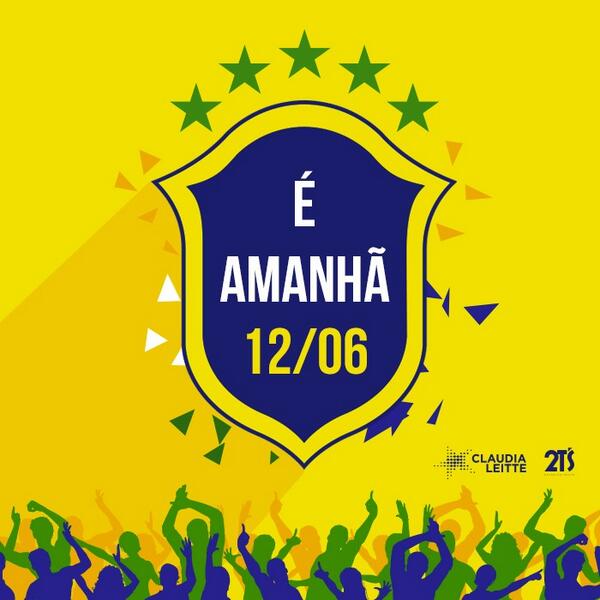 Amanhã!! #SomosUmSó #WeAreOne #ClaudiaLeitte | Equipe CL