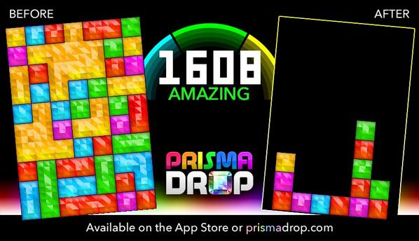 joudjoud22's tweet photo. AMAZING: I just scored 1608 points in @prismadrop from #amusesme http://t.co/fJRIpdrPOa